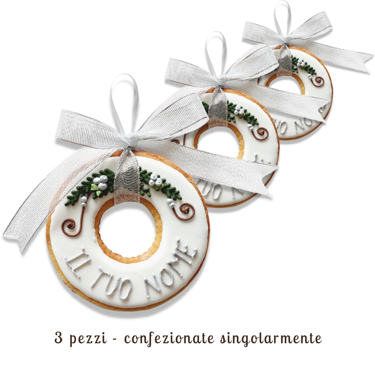 3 Ghirlande Argento - 14,33€/pz.