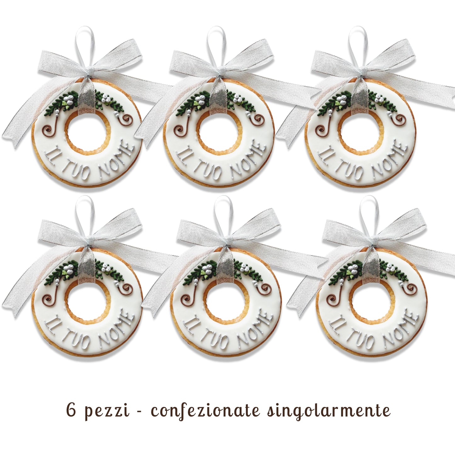 6 Ghirlande Argento - 11,16€/pz.